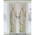 thumbnail image 2 of Spring Daisy Blackout Curtains French Door Curtains for Door Window, Botanical Wildflowers Butterfly Floral Privacy Drapery for Patio/Sidelight Doors, 1 Panel with Tieback, 54 x 72 Inches, 2 of 6