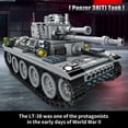 thumbnail image 3 of Set de construcción de juguetes WINGIFT WW2 Army Tanks, 1030 piezas, 3 of 9