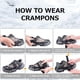 thumbnail image 5 of Tacos de nieve para hielo, empuñaduras, crampones, Creepers Azarxis XL, 5 of 6