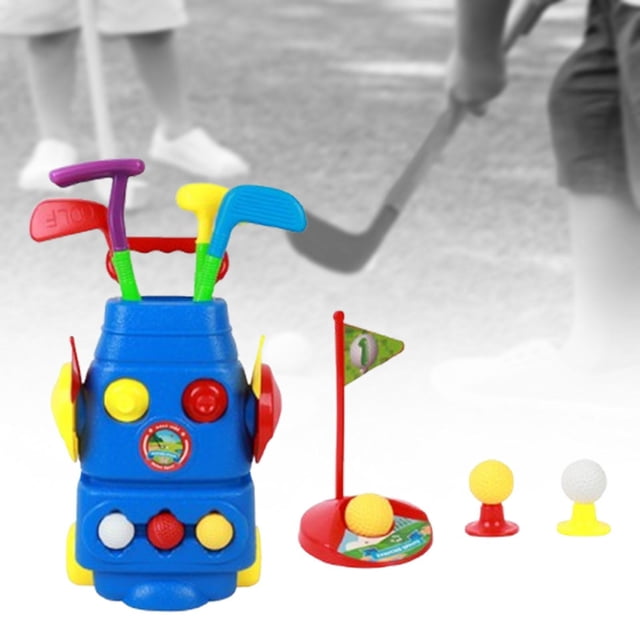 Juego de Golf para niños, Mini juego de Golf, regalos, educativo, práctico, palo de Golf para niños, juego de juguetes para niños y niñas de 3, 4, 5 y