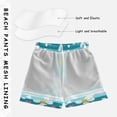 thumbnail image 3 of FORMRS Boys Swim Trunks Quick Dry Mesh Liner Boardshorts Sizes XS-XL, Small Daisy, 3 of 7