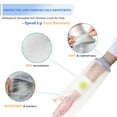 thumbnail image 2 of Housses Imperméables pour Plâtre à Bras Complet pour Douche Enfants - Offertes en 3 Tailles/ Housses de Manchon de Plâtre Réutilisables - Protection Étanche pour Bras Blessé, Main, Poignet, 2 of 3
