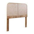 thumbnail image 4 of Crawford & Burke Lombok Cane and Teak Headboard, 4 of 4
