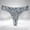 c01Black, variant on Women's Lingerie Thongs, Low Rise T-Back G-String Panties Ladies Underwear Briefs Purple M
