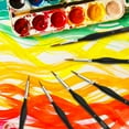 thumbnail image 5 of Kit de pinceles de pintura en miniatura, pincel de pintura de detalles finos, juego de pinceles de pintura pequeños microprofesionales para acuarela, óleo, 10 Uds., 5 of 5
