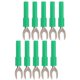thumbnail image 5 of U Type Banana Connectors, Red Copper+PA 8mm/0.3in 10pcs U Shape Banana Plug For Electronic Application, 5 of 8