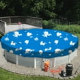 thumbnail image 4 of Sunshades Depot 19 Ft Blue Sky White Cloud Waterproof Round Pool Cover Above Ground Pool Winter Covers Wire Rope Hemmed All Edges for Above Ground Swimming Pools, Trampoline Cover, 4 of 5
