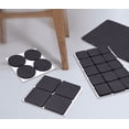 thumbnail image 3 of Non-Slip Furniture Pads Multifunction Black Self Adhesive Floor Protector Mat Leg Table Chair Sofa Rubber Feet, 3 of 4