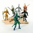 thumbnail image 3 of Titan 13 Action Figure,Stikbot Toys with Weapon Accessories, T13 Action Figure Robot, Toys Not To Be Missed By Enthusiasts (Army Green), 3 of 8