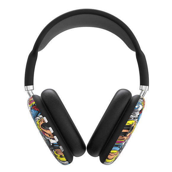 Auriculares Bluetooth General P9 pintados de negro con alcance de 10 m