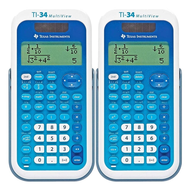 Calculadora científica Texas Instruments TI-34 MultiView