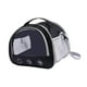 thumbnail image 5 of Bolsa de transporte para hámster, de malla transpirable, ligera, con cierre de cremallera, portátil Negro, 5 of 9