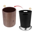 thumbnail image 3 of unbranded De Basura Para Cocina Con Patrón Madera Y Sellada Sin Olores Marrón Claro, 3 of 6