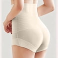 thumbnail image 6 of jiaxiM Sculpting Shorts Women 4-in-1 Micro-Particle Thermogenic Seamless Shapewear Panties High Waist Tummy Control Compression Yoga Pant, 6 of 7