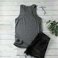 thumbnail image 6 of ALLLIST Womens Tops Clearance Gray Sleeveless Scoop Neck Floral Tank Tops Womens Tank Tops L, 6 of 6