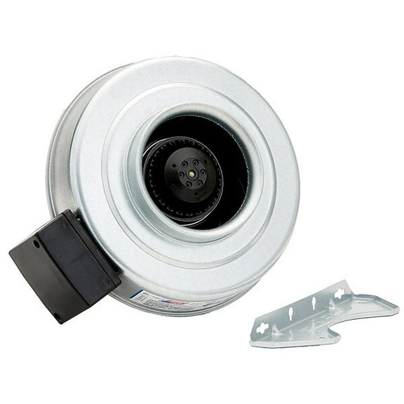 Fantech Plastic 12"D,9"H,11.5"W Inline Duct Fan 56203