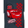 thumbnail image 2 of Cars Toddler Long Sleeve Top and Pants Pajama Set, 2-Piece, Sizes 12M-5T, 2 of 3