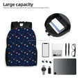 thumbnail image 6 of Fotbe Space Galaxy Travel Laptop Backpack, Business Slim Sturdy Laptops Backpack, Water Resistant College School Computer Bag Gift for Men & Women Fits 15.6 Inch Notebook, 6 of 8