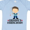 thumbnail image 4 of Inktastic Grandpa Fishing Buddy Fisherman Boys Baby Bodysuit, 4 of 5
