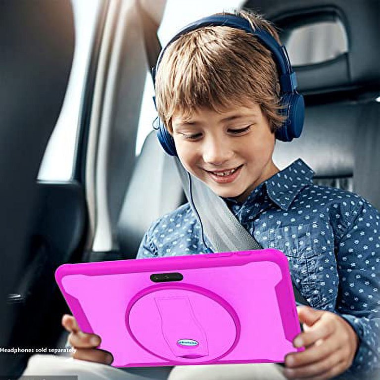 Tablet Infantil 10 Educativo com Controle de Pais, WiFi e Câmera Dupla, 3GB  64GB, BaKEN, Roxo - Dular