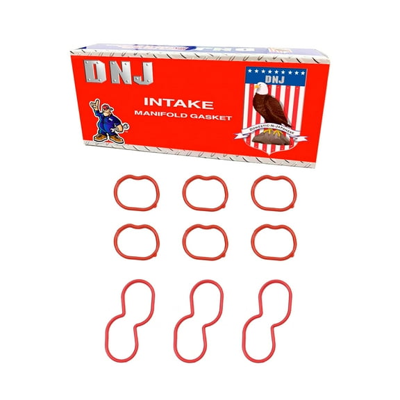 DNJ IG140 Intake Manifold Gasket Fits Cars & Trucks 98-10 Chrysler Dodge 300 2.7L V6 DOHC 24v