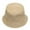 Khaki, variant on Casual Winter Soft Plush Corduroy Sun Cap Panama Hat Fisherman Cap Bucket Hat BEIGE
