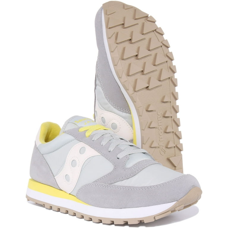 Saucony jazz outlet grey yellow