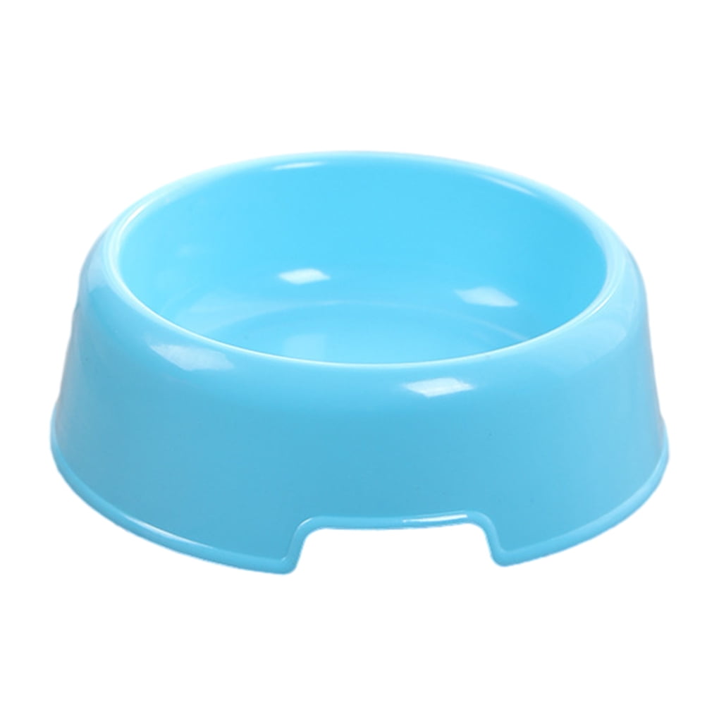 Becaristey Durable And Long lasting Dog Bowl Multifunctional And Easy To Clean Cute Practical Plastic Dog Bowls sky blue 1Set