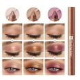 thumbnail image 2 of Cream Eye Shadow Sticks, Matte Professional Bright-Colored Contouring and Highlight Eyeshadow Stick, Smudge-Proof, Waterproof Eyeshadow, Silky Formula Matte With Makeup Brush, 2 of 6