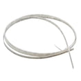 thumbnail image 1 of Tiras de celuloide para encuadernación de guitarra de 6 mm de ancho, color blanco perlado, para guitarra acústica clásica y ukelele., 1 of 7