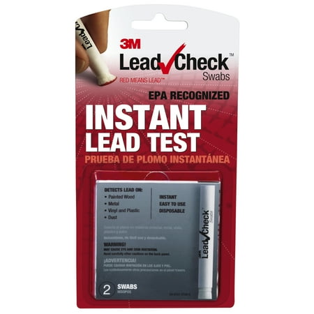 3M Lead Check Swabs, 24pc Clip Strip (Best Lead Test Kit)