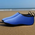 thumbnail image 2 of Htwon Waterproof Socks, Beach Volleyball Sand Proof Socks, Wetsuit Snorkel Socks for Men Women Blue, 2 of 5