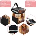 thumbnail image 2 of Easter Foldable Car Garbage Can with Lid, Leak-proof, Hanging Storage Bag - Trash Can for Car, Mini Trash Can, 2 of 6