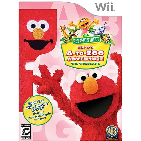 Sesame Street: Elmo''s A-to-Zoo Adventure WII (Best Wii Games For Preschoolers)