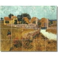 thumbnail image 1 of Ceramic Tile Mural-Vincent Van Gogh Country Painting 358. 30" w x 24" h using (20) 6 x 6 ceramic tiles, 1 of 3