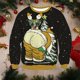 thumbnail image 5 of Sudadera con capucha para hombre de otoño e invierno con estampado 3D de Papá Noel, suéter divertido, parodia, moda, deportes callejeros, jersey informal para hombre, 5 of 5