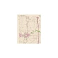 thumbnail image 4 of Topographical Map - Burleson Texas Quad - USGS 1955 - Vintage Wall Art, 4 of 4