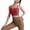 Hot Pink, variant on Endives Sports Bra For Women Racerback Comfort Wide Strap High Support with Padded Full Coverage Gym Yoga Bras Fitness Running Workout Wear