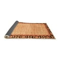 thumbnail image 2 of Ahgly Company Indoor Rectangle Abstract Orange Modern Area Rugs, 2' x 3', 2 of 4