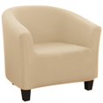thumbnail image 3 of Tub Chair Covers Elastic Armchair Covers Chair Slipcovers for Living Room Stretch Sofa Couch Covers Washable Removable Soft Armchair Slipcover for Bar Counter Dining Room, 3 of 3