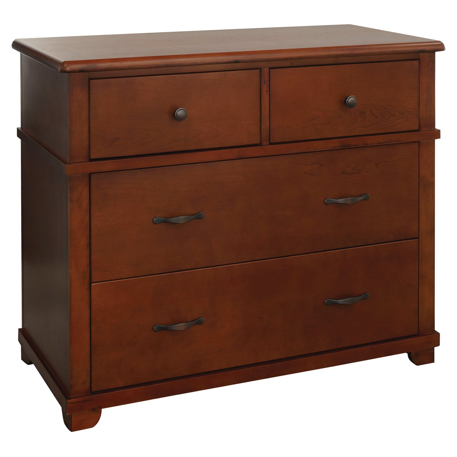 Bolton Furniture Woodridge 4Drawer Chest, Chestnut