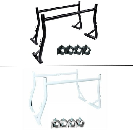 - AA-Racks X35 Truck Rack with (8) Non-Drilling C-Clamps Pick-up Truck Utility Ladder Rack Matte Black (X35-8Clamp-BLK)