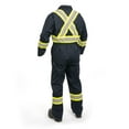thumbnail image 2 of Forcefield Hi Vis Navy Safety Unlined Coverall, 2 of 2