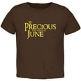 thumbnail image 1 of My Precious was Born in June Toddler T Shirt Brown 2T, 1 of 1