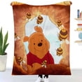 thumbnail image 2 of Winnie the Pooh Casual Blanket Soft Plush Throw BlanketsKids Throw Blankets in Home Bed Sofa Chairs Dorm, 2 of 10
