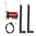 thumbnail image 1 of RTL8852CE WiFi 6E Card 2.4G 5G 6G Bluetooth 5.3 5374Mbps PCIe X1 Wireless Network Card Adapter for Windows 10 11, 1 of 4