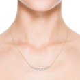 thumbnail image 4 of Angara Collier en Diamant Naturel - Collier Pendentif Rond Contemporain en Or Jaune 14K pour Femmes, 4 of 8
