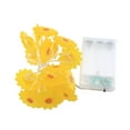 thumbnail image 2 of MERILER 9.84 FT Yellow Sunflower LED String Lights with Remote - Battery Operated for Indoor and Outdoor Decorations, Perfect for Parties, Weddings, and More, 2 of 7