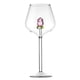 thumbnail image 1 of 3D Rose Goblet Glasses Elegant Champagne Flutes Wedding Wine Glasses with Floating Rose for Parties & Romantic Dinners, 1 of 5