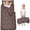 Dark Christmas Drink, variant on Dark Christmas Drink and Cookie Pattern Toddler Nap Mats for Kids Preschool,50"x20" Sleeping Mat Bag or Kids,Toddler Sleeping Bag,Toddler Nap Mat or Daycare